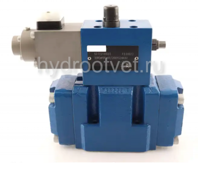 3DREM10P-6X/200YG24K4V - Пропорциональный трехлинейный редукционный клапан с предохранительным клапаном, Ду10, давление регулировки до 200 бар, уплотнение V = FKM
