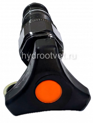 DBDH6K1X/400V - Предохранительный клапан прямого управления Ду6, давление регулировки до 400 бар, тип монтажа - встраиваемый, элемент регулировки H = рукоятка