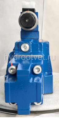 4WRZ25W6-220-7X/6EG24N9ETK4/D3V - Пропорциональный распределитель Ду25 без усилителя, номинальный расход 220 л/мин, схема W6, каналы управления ET - X и Y - внутренние